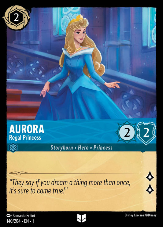 Aurora - Regal Princess | The First Chapter #140 (Near Mint Foil) | Disney Lorcana Single Australia (Near Mint)