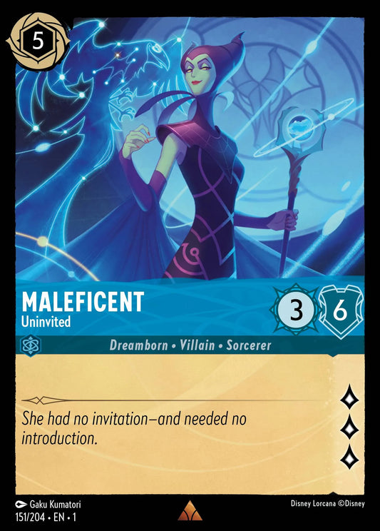 Maleficent - Uninvited | The First Chapter #151 (Near Mint) | Disney Lorcana Single Australia (Near Mint)
