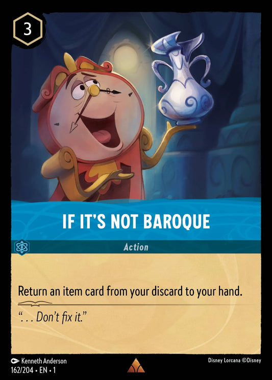If it’s Not Baroque | The First Chapter #162 (Near Mint) | Disney Lorcana Single Australia (Near Mint)