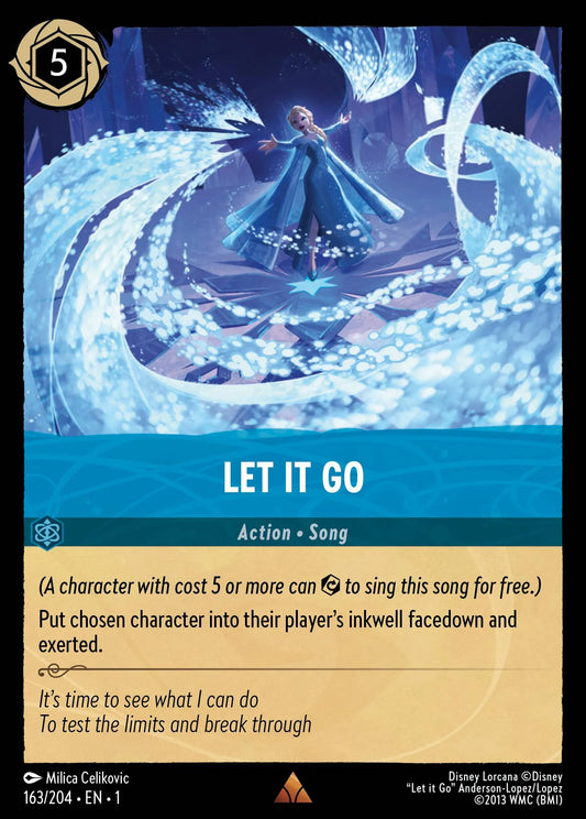 Let It Go | The First Chapter #163 (Near Mint Foil) | Disney Lorcana Single Australia (Near Mint)