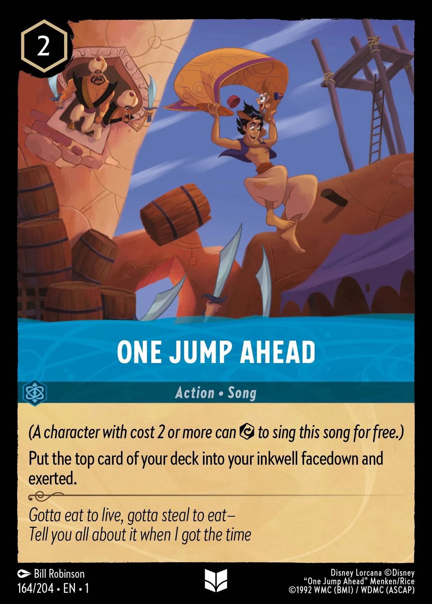 One Jump Ahead | The First Chapter #164 (Near Mint) | Disney Lorcana Single Australia (Near Mint)