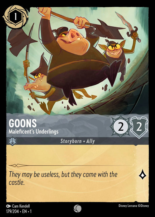 Goons - Maleficent’s Underlings | The First Chapter #179 (Near Mint Foil) | Disney Lorcana Single Australia (Near Mint)
