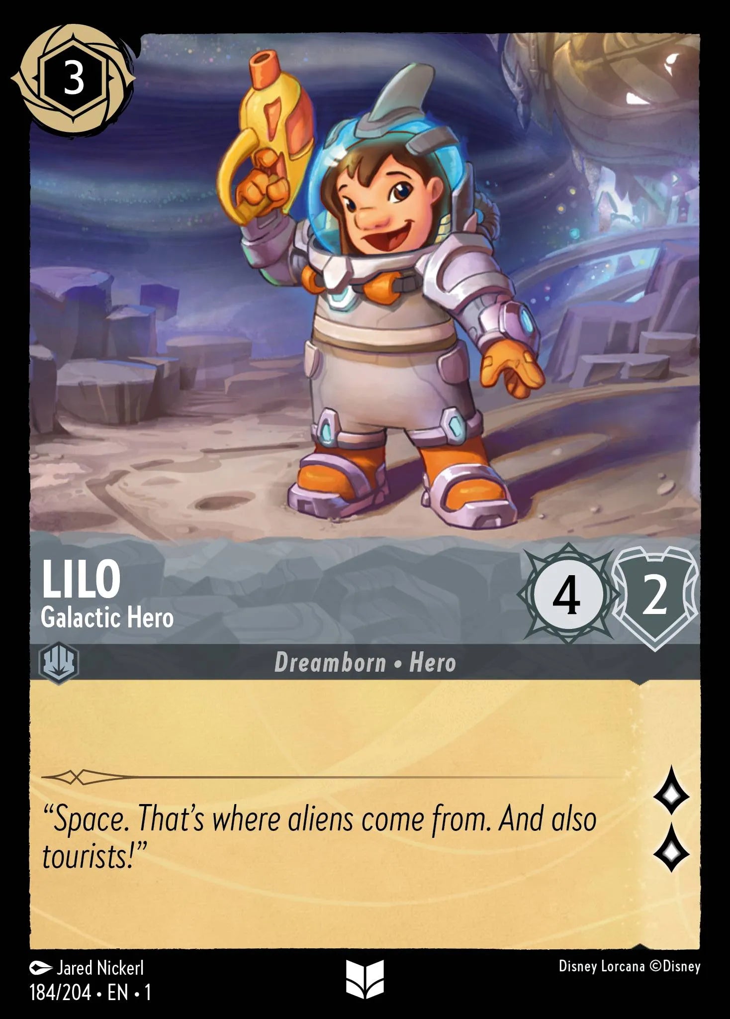 Lilo - Galactic Hero | The First Chapter #184 (Near Mint) | Disney Lorcana Single Australia (Near Mint)