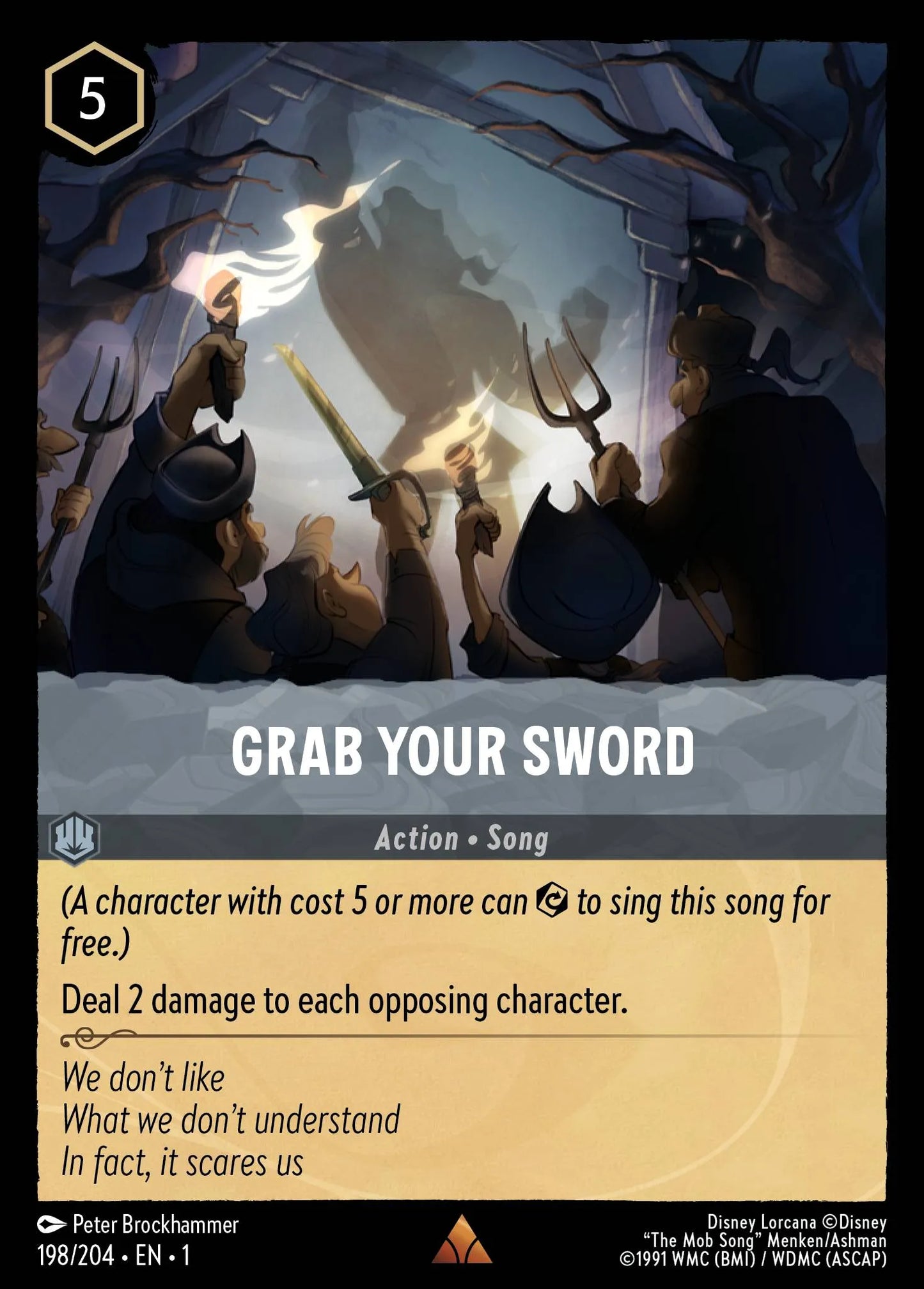 Grab Your Sword | The First Chapter #198 (Near Mint) | Disney Lorcana Single Australia (Near Mint)