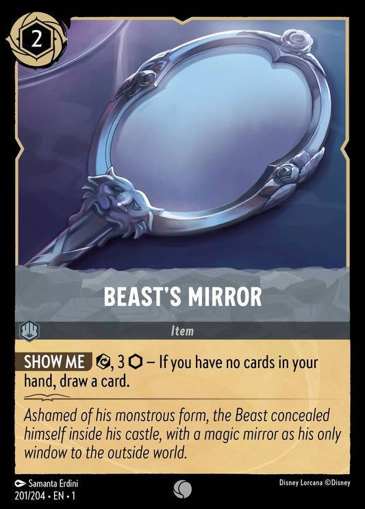 Beast’s Mirror | The First Chapter #201 (Near Mint Foil) | Disney Lorcana Single Australia (Near Mint)