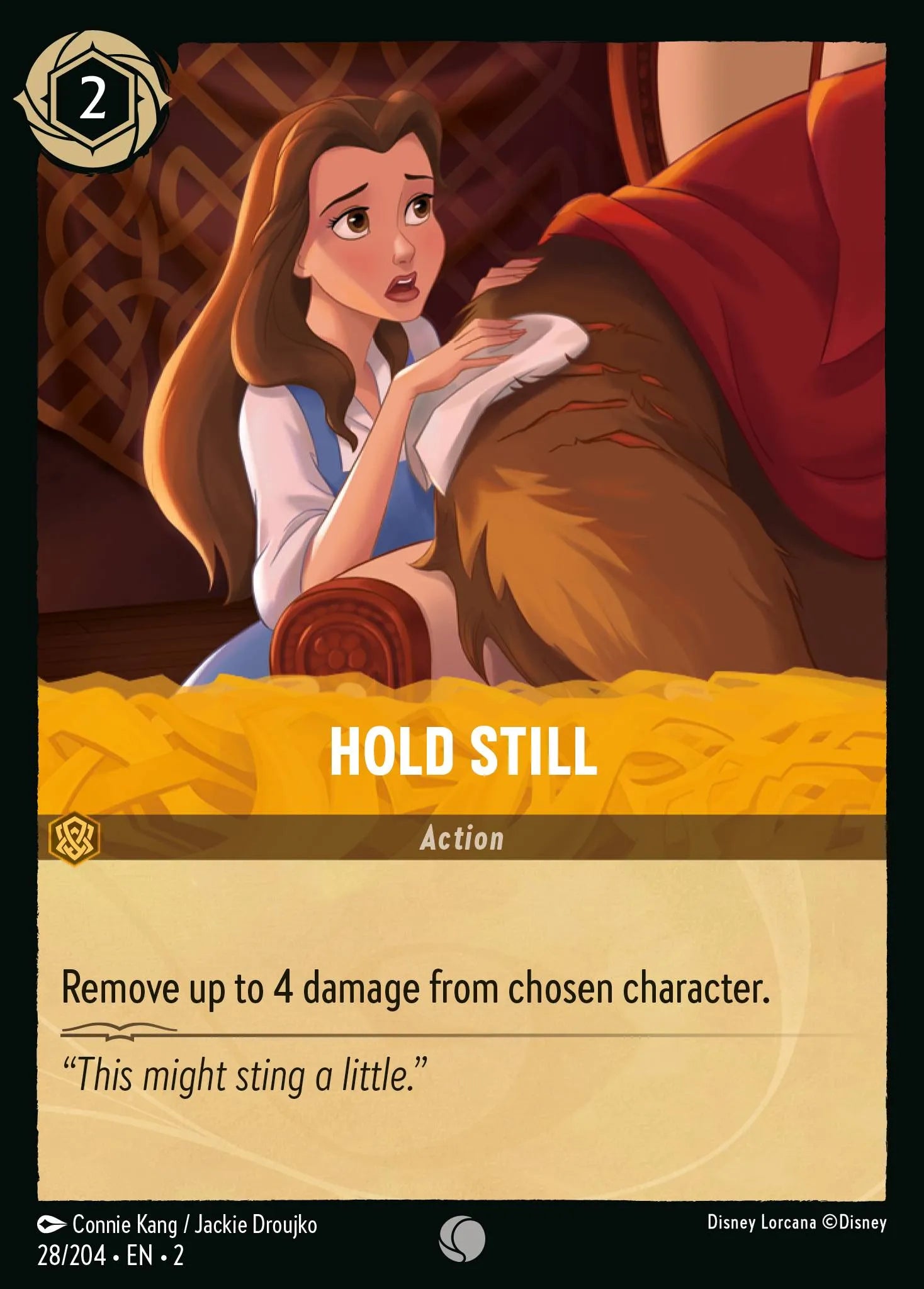 Hold Still | Rise of the Floodborn #28 (Near Mint) | Disney Lorcana Single Australia (Near Mint)
