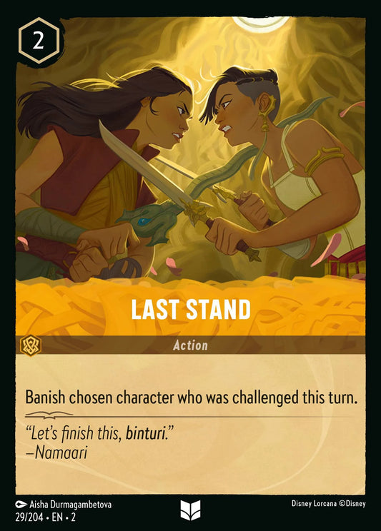 Last Stand | Rise of the Floodborn #29 (Near Mint) | Disney Lorcana Single Australia (Near Mint)
