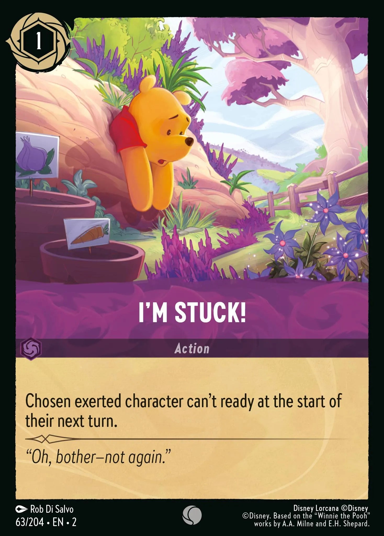 I'm Stuck! | Rise of the Floodborn #63 (Near Mint Foil) | Disney Lorcana Single Australia (Near Mint)