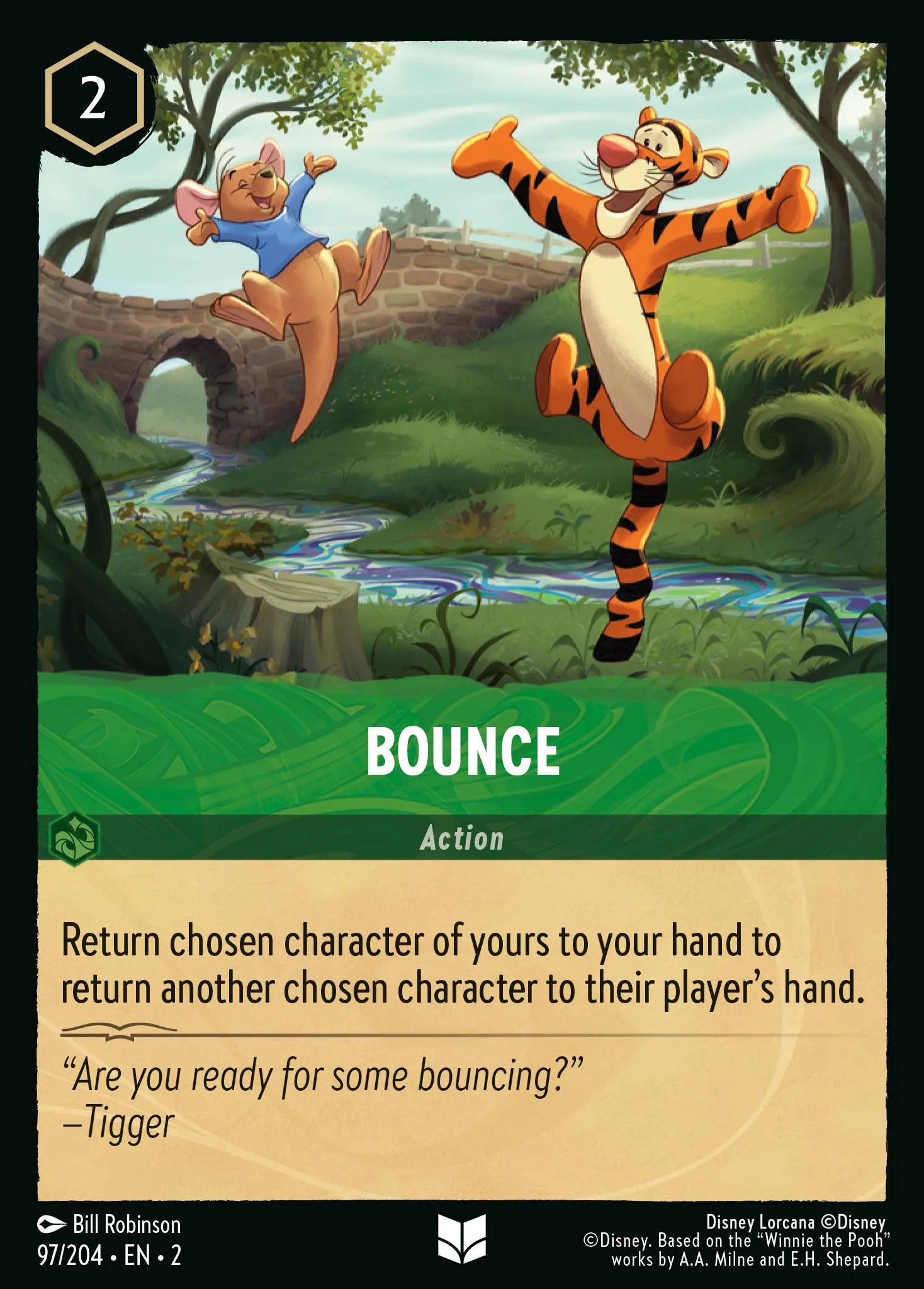Bounce | Rise of the Floodborn #97 (Near Mint Foil) | Disney Lorcana Single Australia (Near Mint)