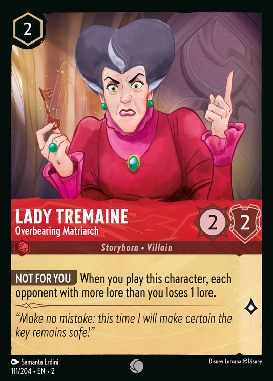 Lady Tremaine - Overbearing Matriarch | Rise of the Floodborn #111 (Near Mint) | Disney Lorcana Single Australia (Near Mint)