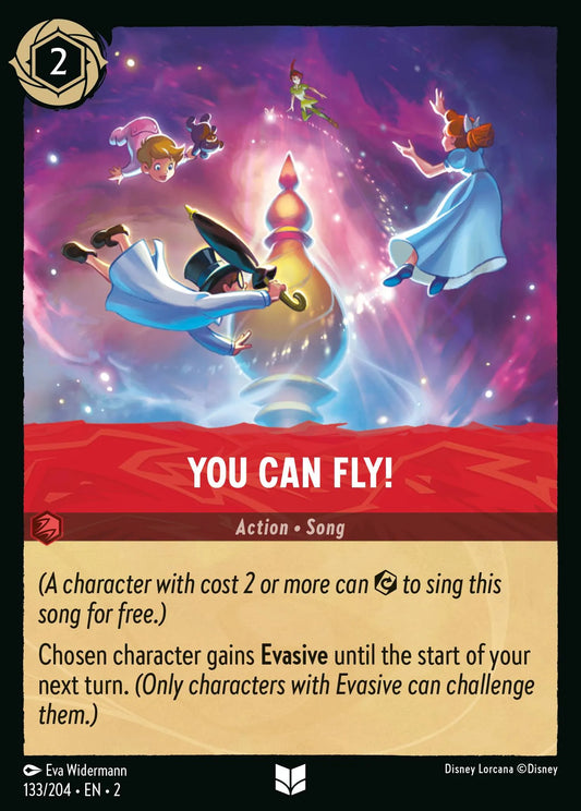 You Can Fly! | Rise of the Floodborn #133 (Near Mint) | Disney Lorcana Single Australia (Near Mint)