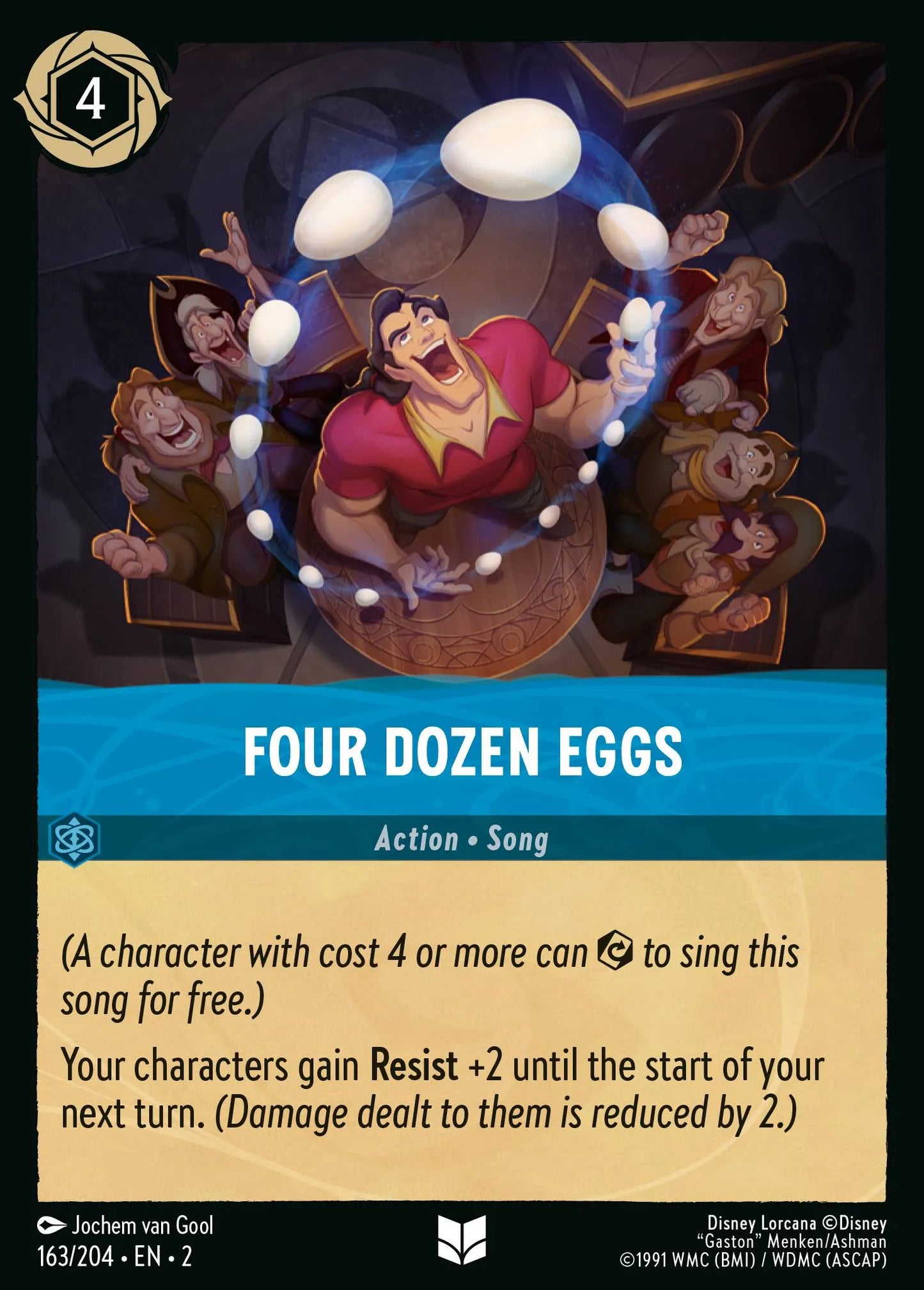 Four Dozen Eggs | Rise of the Floodborn #163 (Near Mint) | Disney Lorcana Single Australia (Near Mint)