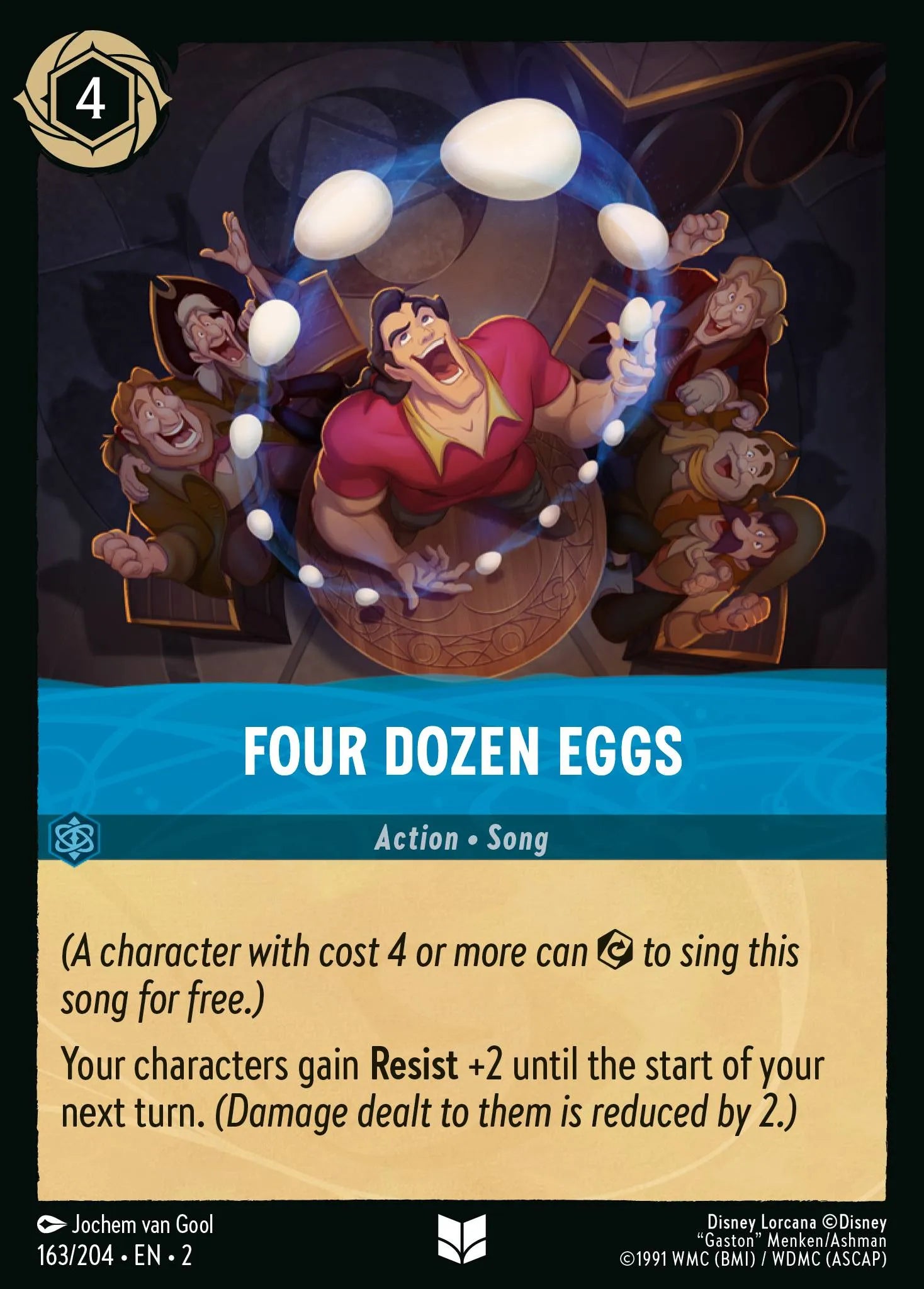 Four Dozen Eggs | Rise of the Floodborn #163 (Near Mint Foil) | Disney Lorcana Single Australia (Near Mint)