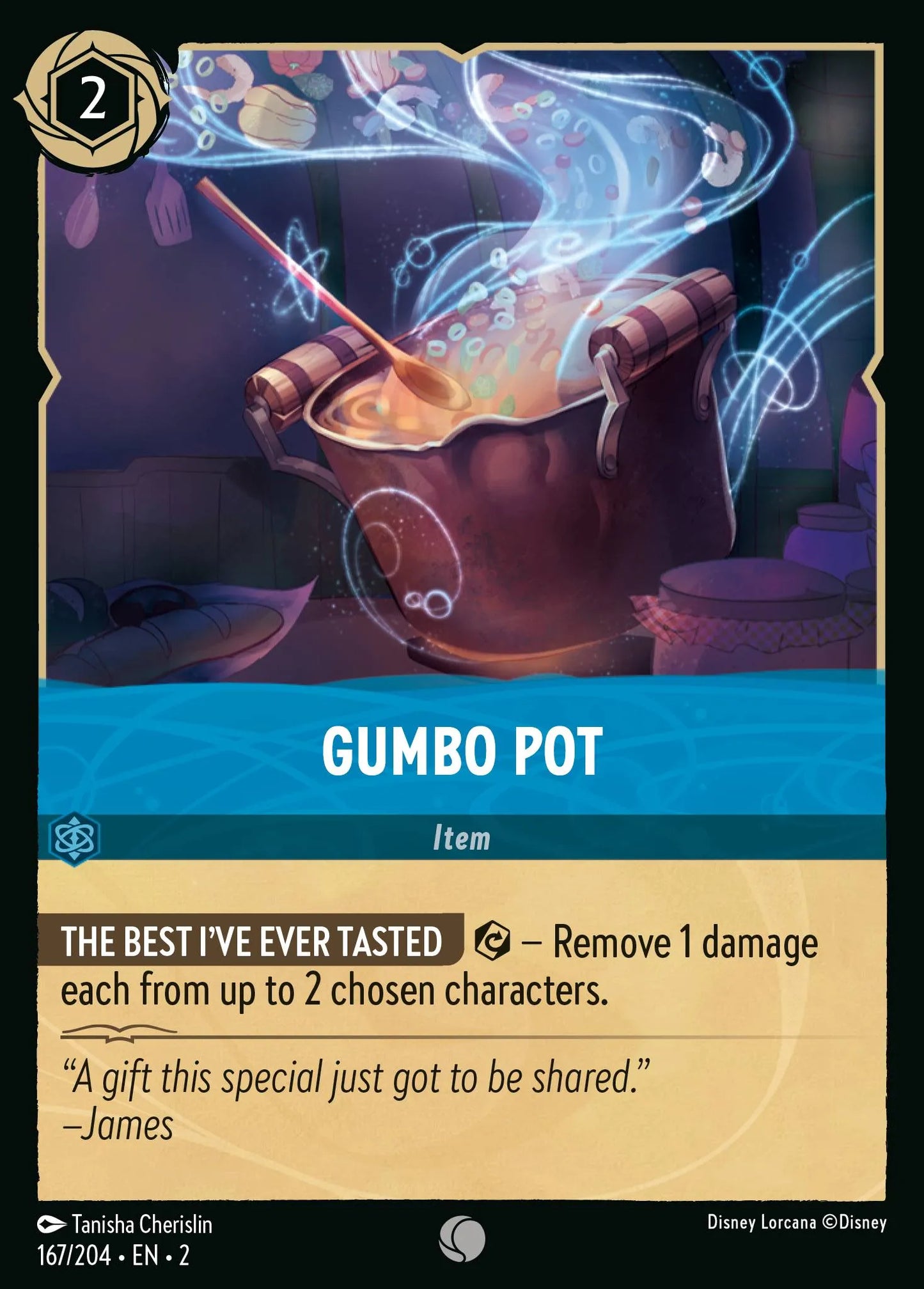Gumbo Pot | Rise of the Floodborn #167 (Near Mint) | Disney Lorcana Single Australia (Near Mint)