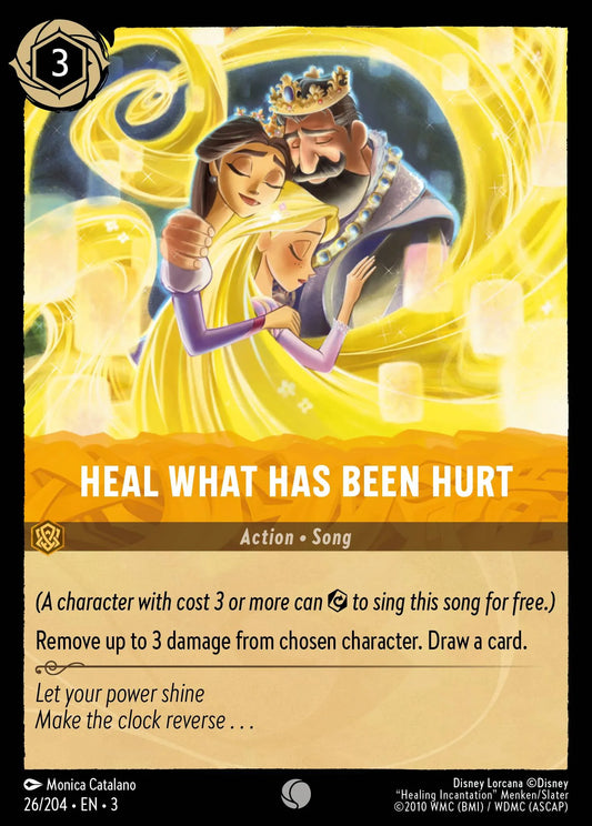 Heal What Has Been Hurt | Into the Inklands #26 (Near Mint Foil) | Disney Lorcana Single Australia (Near Mint)