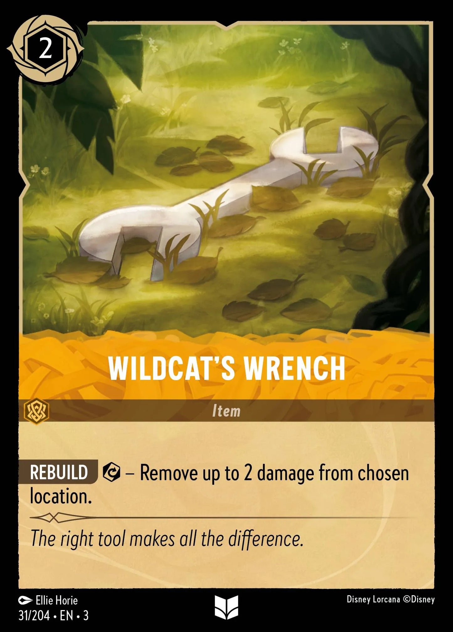 Wildcat's Wrench | Into the Inklands #31 (Near Mint Foil) | Disney Lorcana Single Australia (Near Mint)