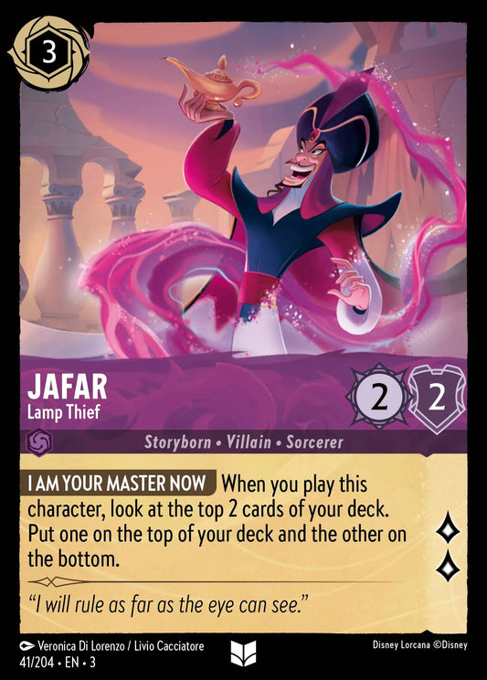 Jafar - Lamp Thief | Into the Inklands #41 (Near Mint) | Disney Lorcana Single Australia (Near Mint)