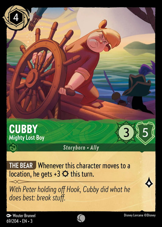 Cubby - Mighty Lost Boy | Into the Inklands #69 (Near Mint Foil) | Disney Lorcana Single Australia (Near Mint)