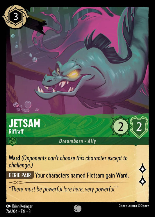 Jetsam - Riffraff | Into the Inklands #76 (Near Mint) | Disney Lorcana Single Australia (Near Mint)