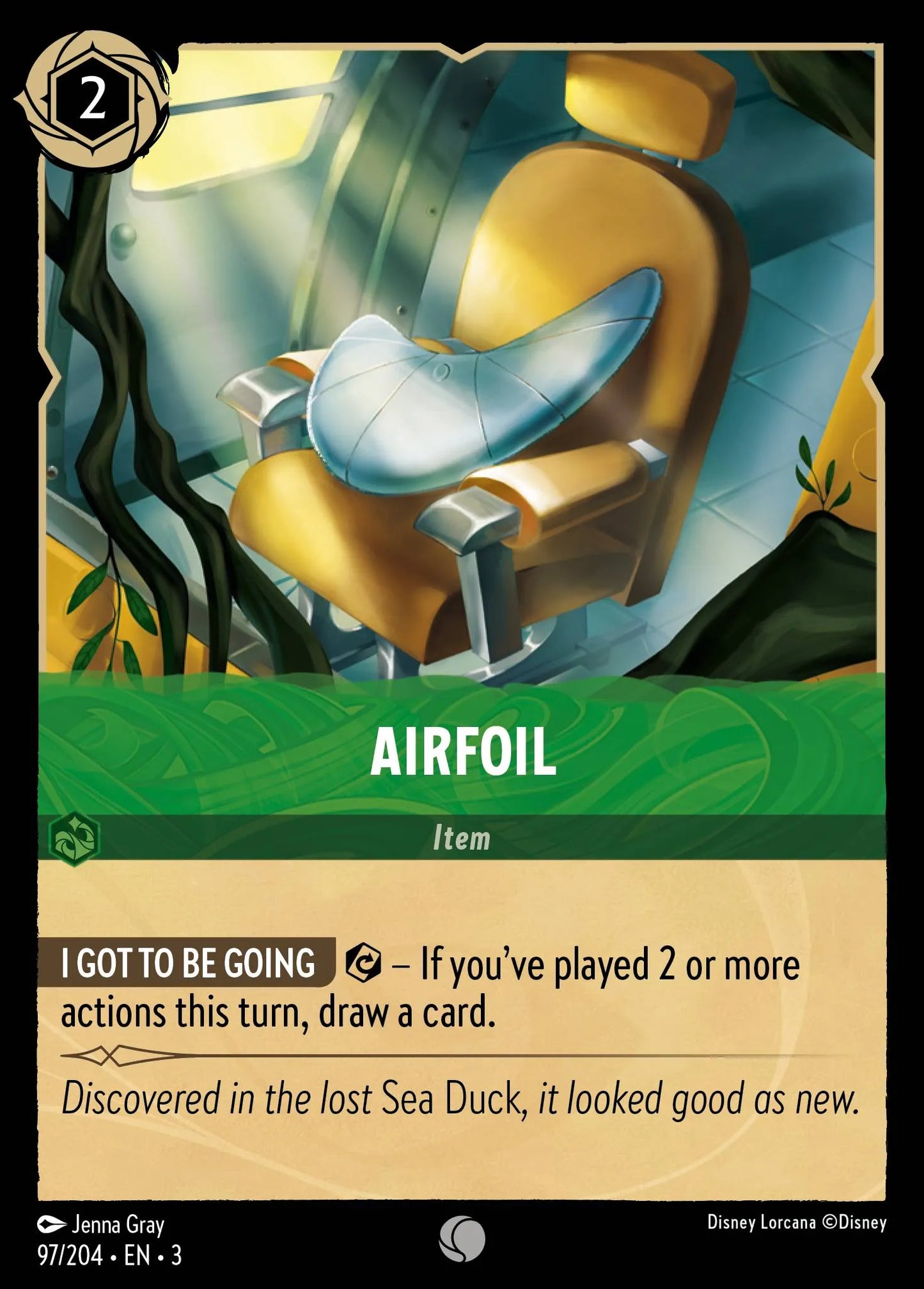 Airfoil | Into the Inklands #97 (Near Mint Foil) | Disney Lorcana Single Australia (Near Mint)