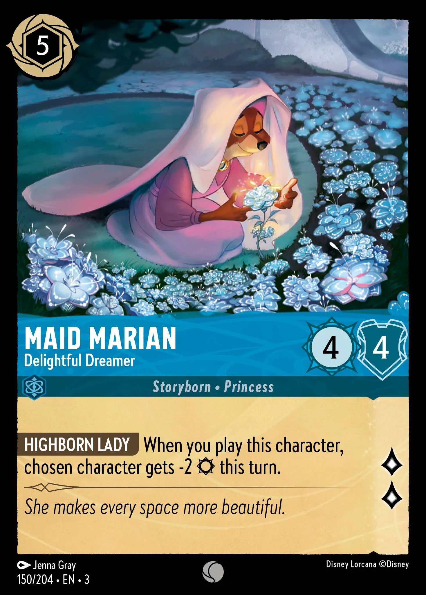 Maid Marian - Delightful Dreamer | Into the Inklands #150 (Near Mint) | Disney Lorcana Single Australia (Near Mint)