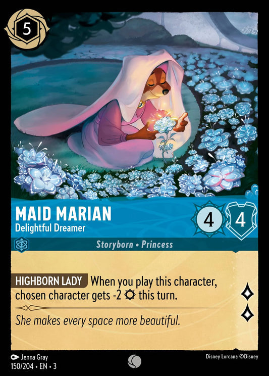 Maid Marian - Delightful Dreamer | Into the Inklands #150 (Near Mint) | Disney Lorcana Single Australia (Near Mint)