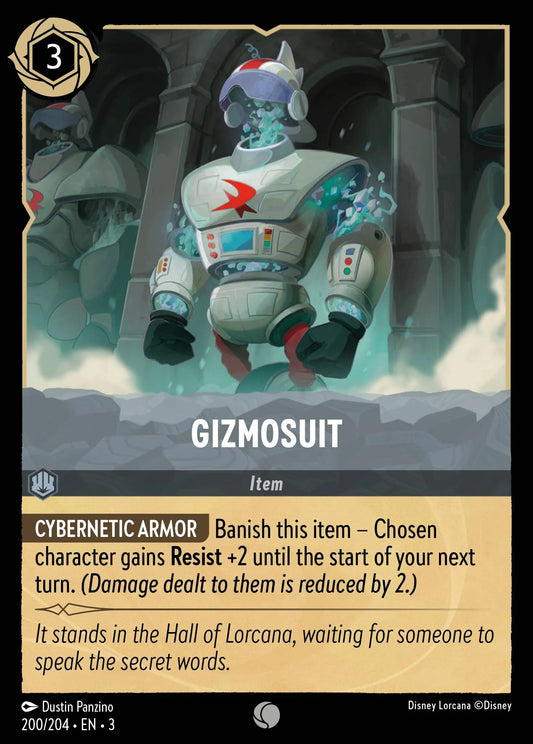 Gizmosuit | Into the Inklands #200 (Near Mint Foil) | Disney Lorcana Single Australia (Near Mint)