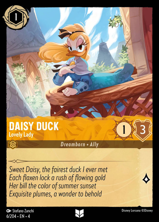 Daisy Duck - Lovely Lady Disney Lorcana card