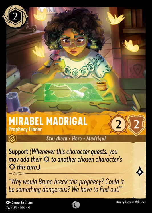 Mirabel Madrigal - Prophecy Finder Disney Lorcana card