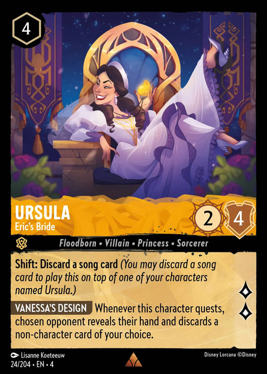 Ursula - Eric's Bride Disney Lorcana card