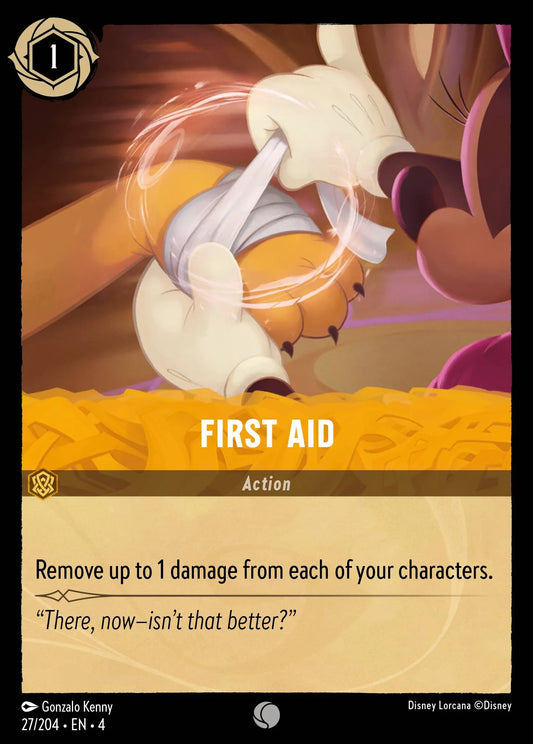 First Aid Disney Lorcana card