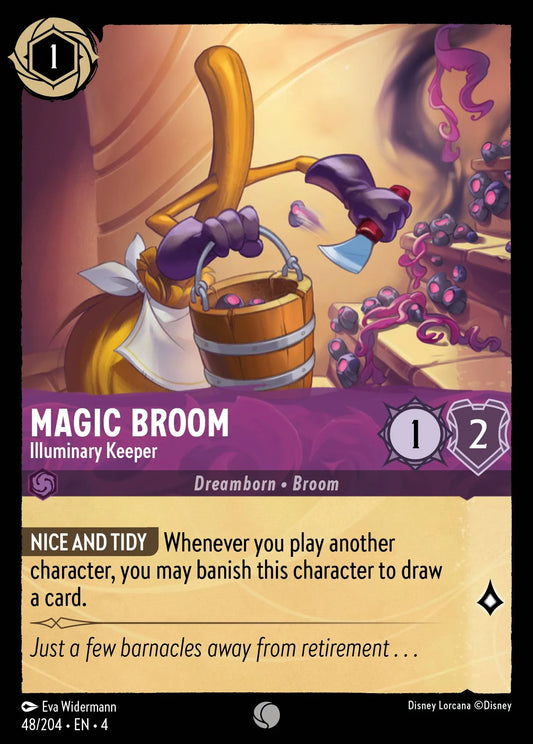 Magic Broom - Illuminary Keeper Disney Lorcana card