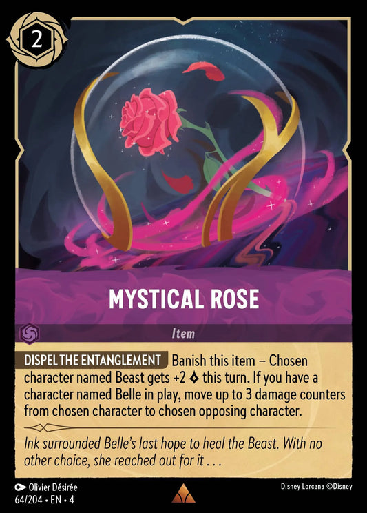 Mystical Rose | Ursula's Return #64 (Near Mint Foil) | Disney Lorcana Single Australia (Near Mint)
