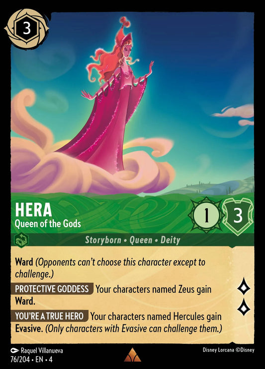 Hera - Queen of the Gods Disney Lorcana card