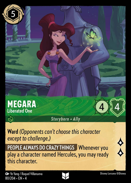 Megara - Liberated One Disney Lorcana card