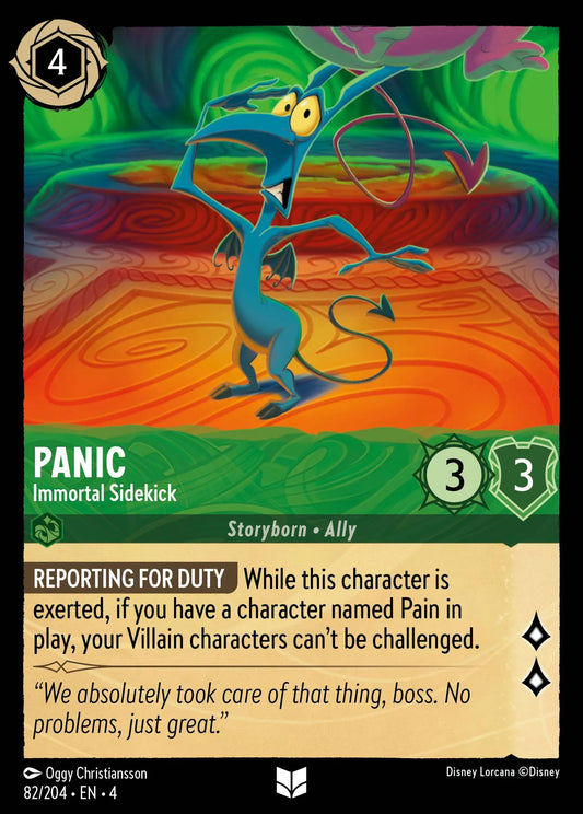Panic - Immortal Sidekick Disney Lorcana card