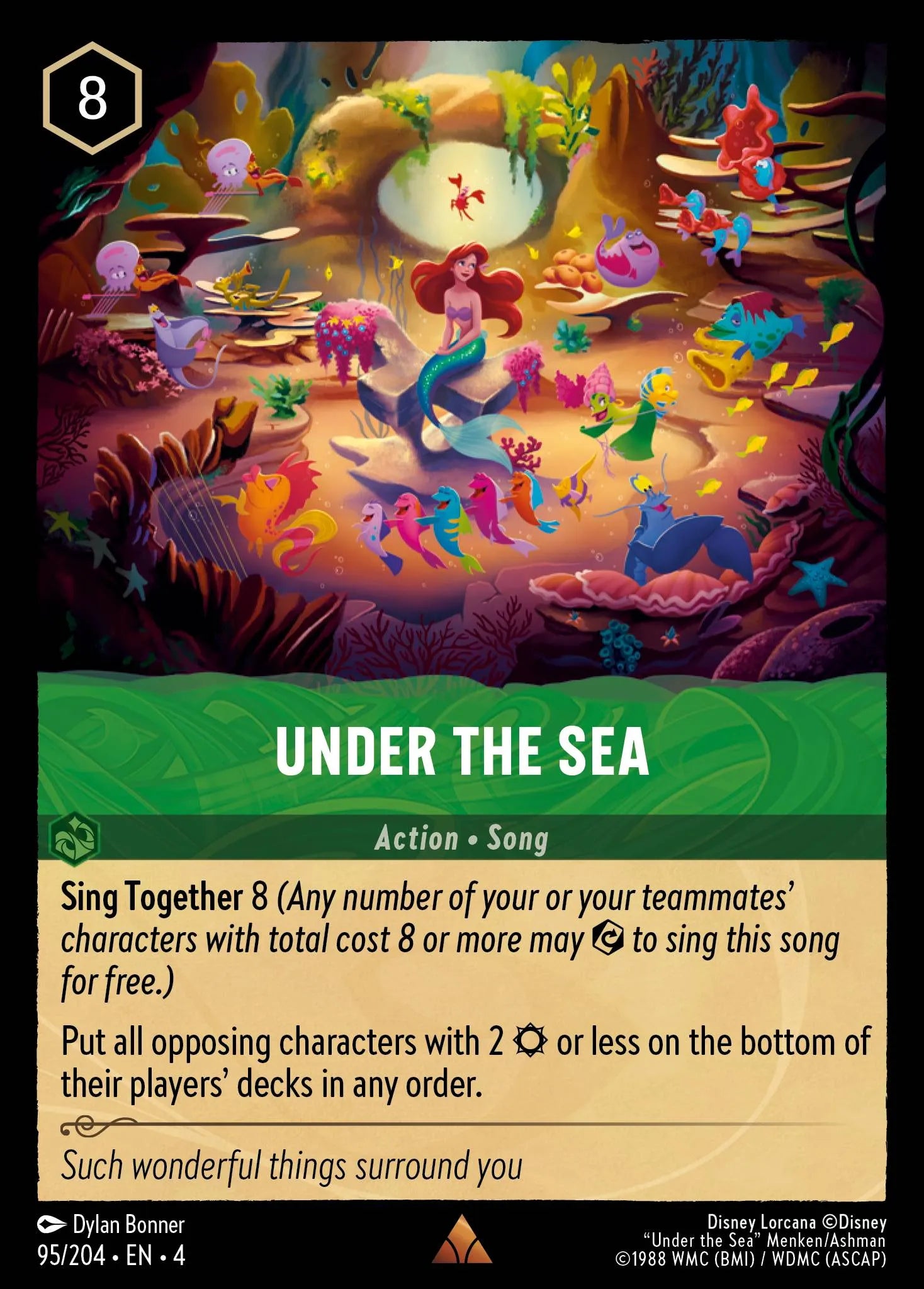 Under the Sea | Ursula's Return #95 (Near Mint Foil) | Disney Lorcana Single Australia (Near Mint)