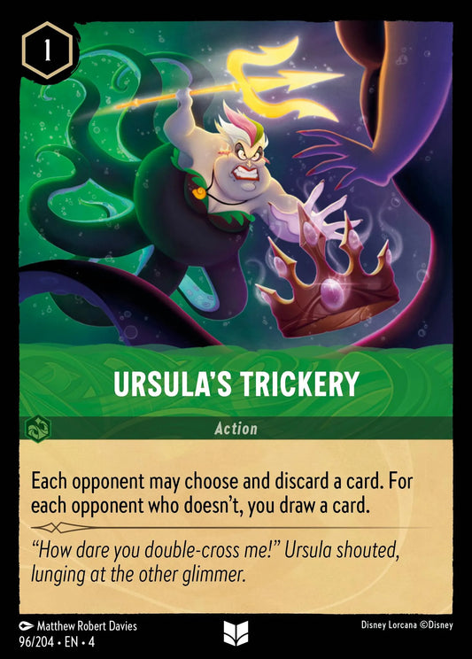 Ursula’s Trickery Disney Lorcana card