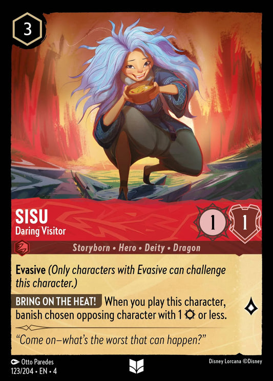 Sisu - Daring Visitor Disney Lorcana card