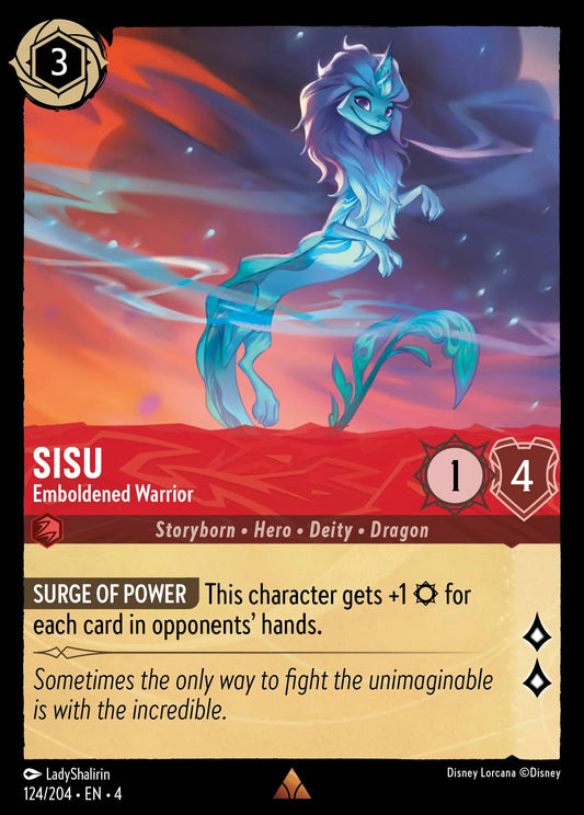 Sisu - Emboldened Warrior Disney Lorcana card