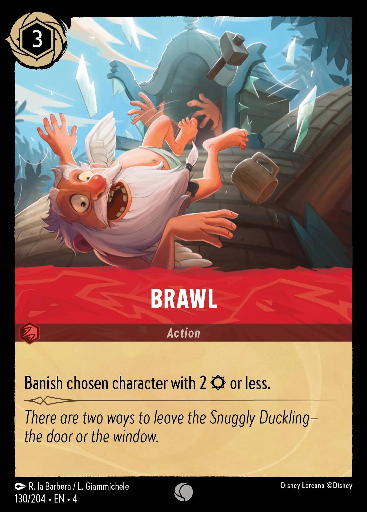 Brawl Disney Lorcana card