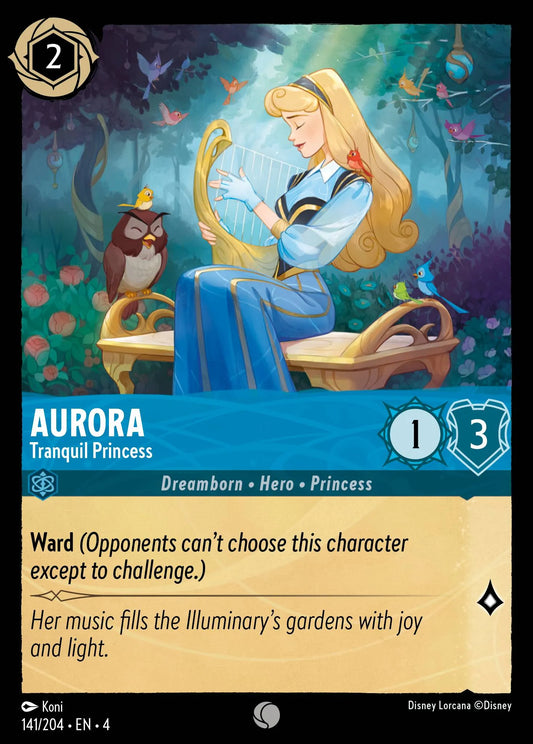 Aurora - Tranquil Princess Disney Lorcana card