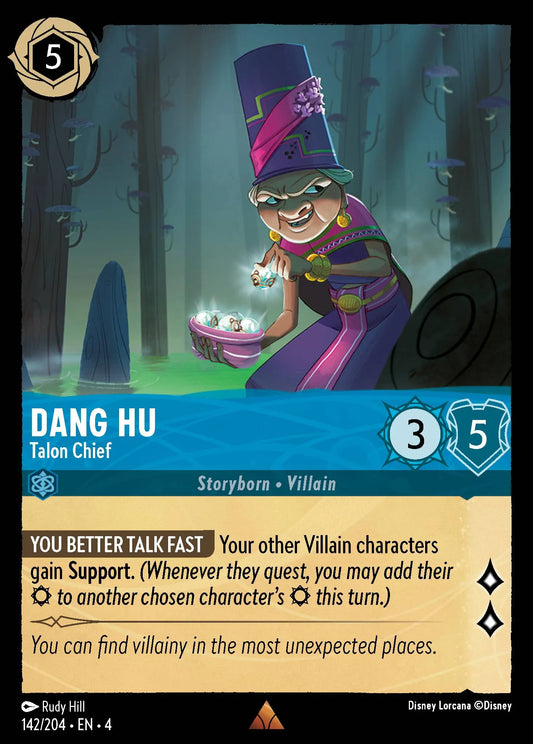 Dang Hu - Talon Chief Disney Lorcana card