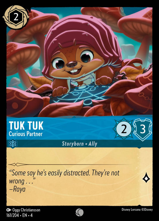 Tuk Tuk - Curious Partner Disney Lorcana card