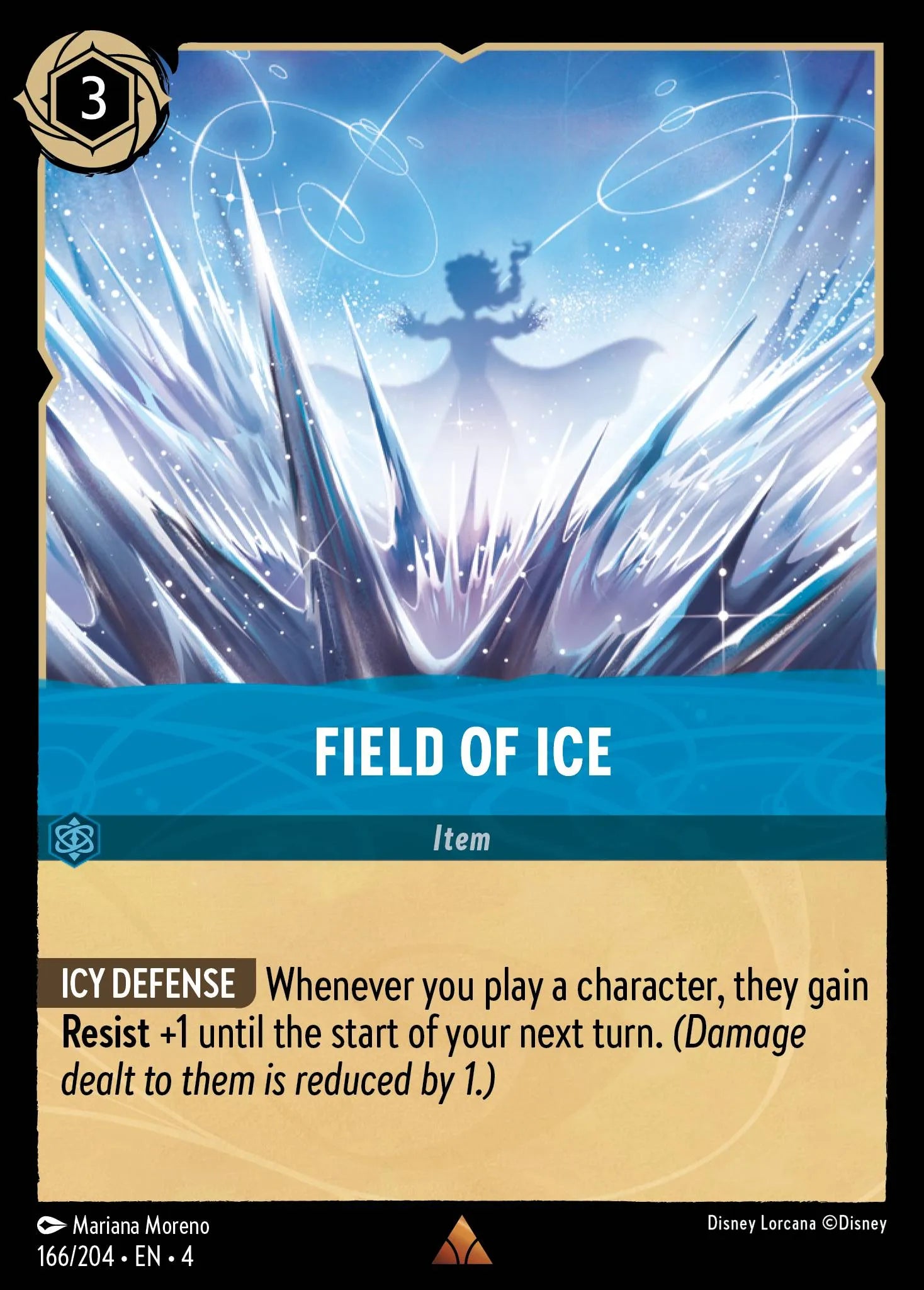 Field of Ice Disney Lorcana card