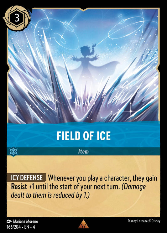 Field of Ice | Ursula's Return #166 (Near Mint Foil) | Disney Lorcana Single Australia (Near Mint)