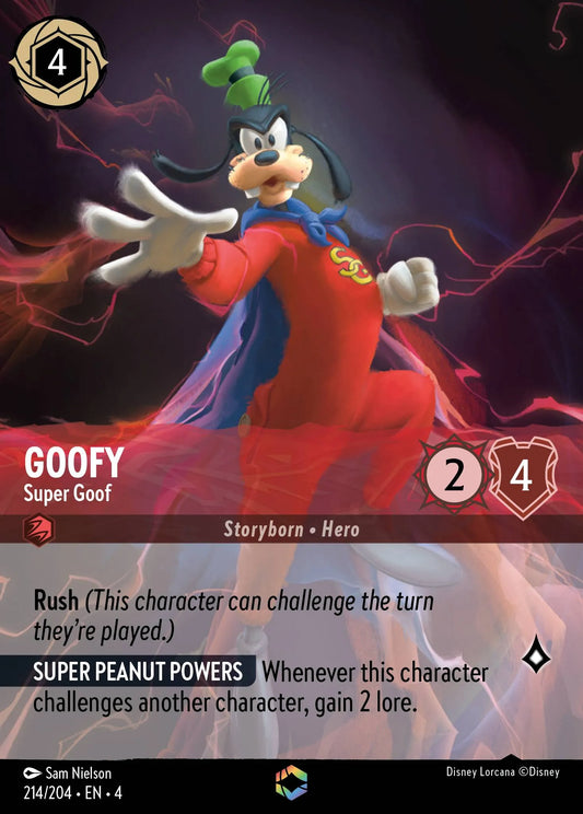 Goofy - Super Goof Disney Lorcana card