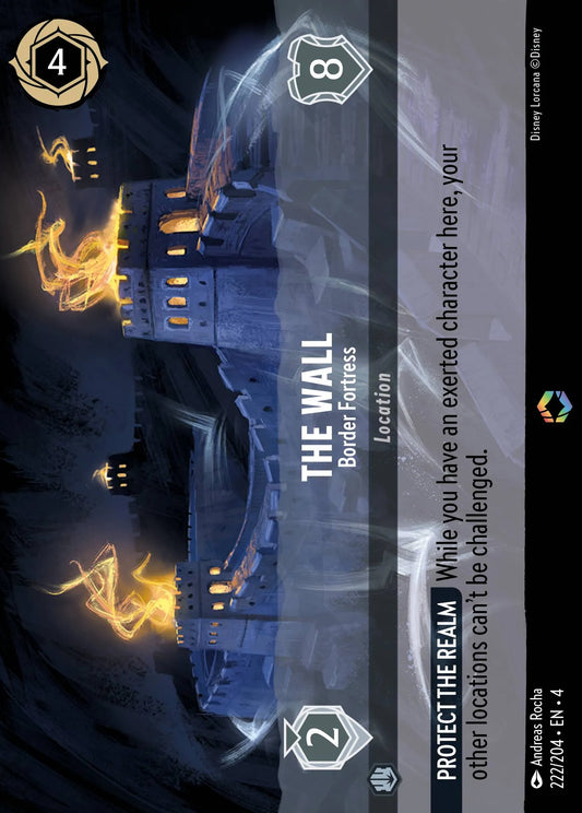 The Wall - Border Fortress Disney Lorcana card