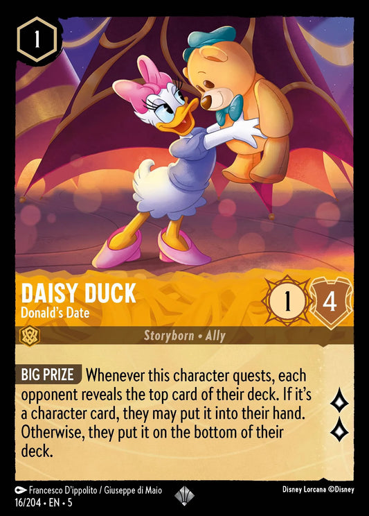 Daisy Duck - Donald's Date | Shimmering Skies #16 (Near Mint) | Disney Lorcana Single Australia (Near Mint)