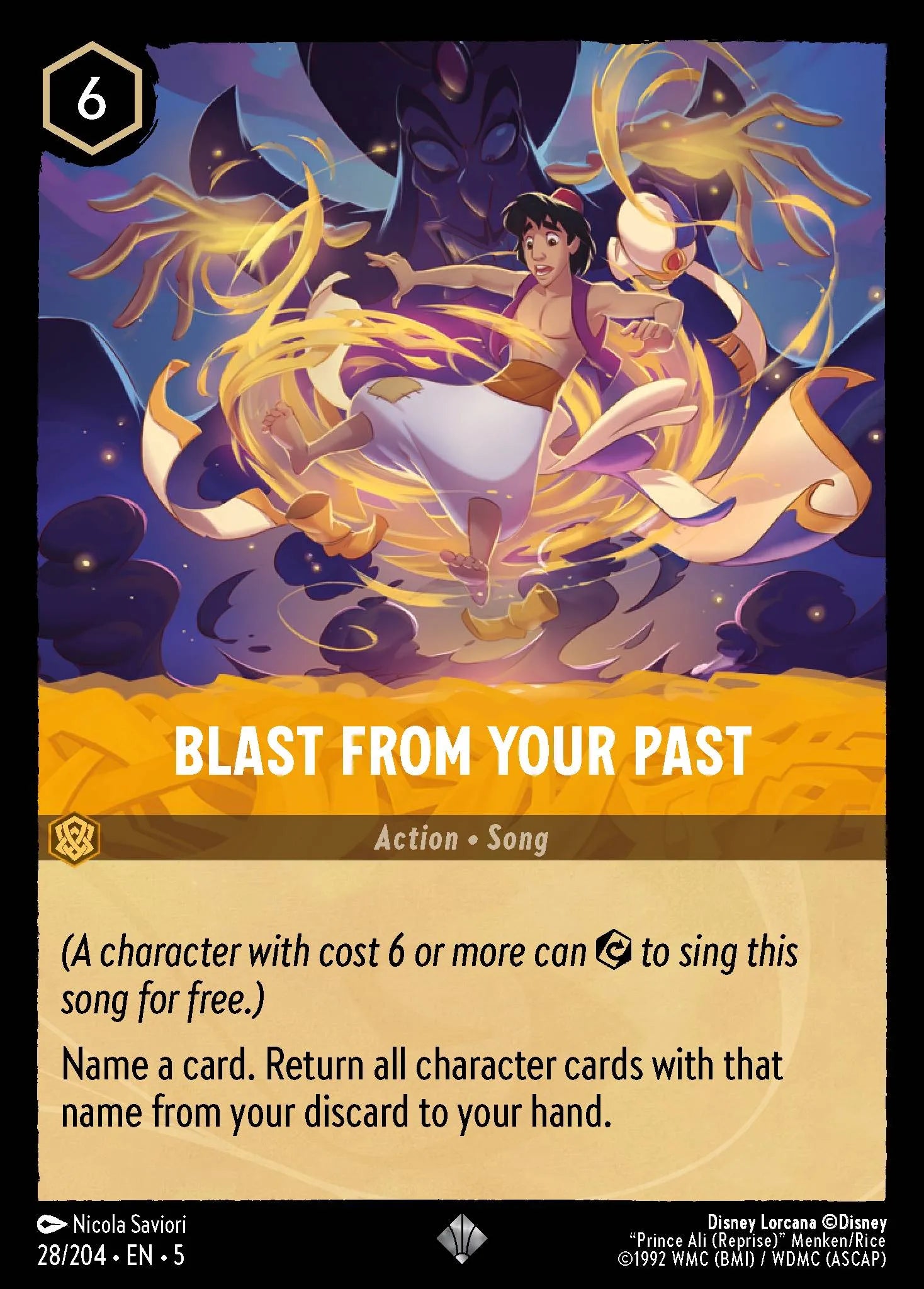 Blast from Your Past | Shimmering Skies #28 (Near Mint) | Disney Lorcana Single Australia (Near Mint)